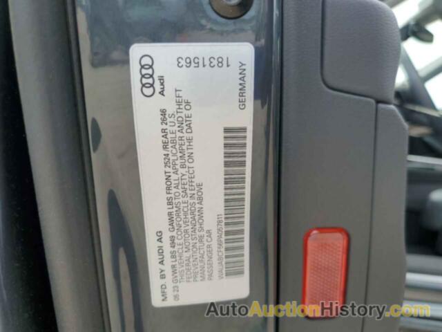 AUDI A5 PREMIUM 40, WAUABCF56PA057811