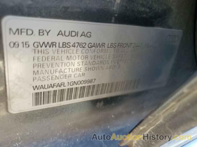 AUDI A4 PREMIUM S-LINE, WAUAFAFL1GN009987