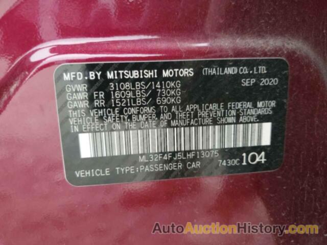 MITSUBISHI MIRAGE G4 SE, ML32F4FJ5LHF13075