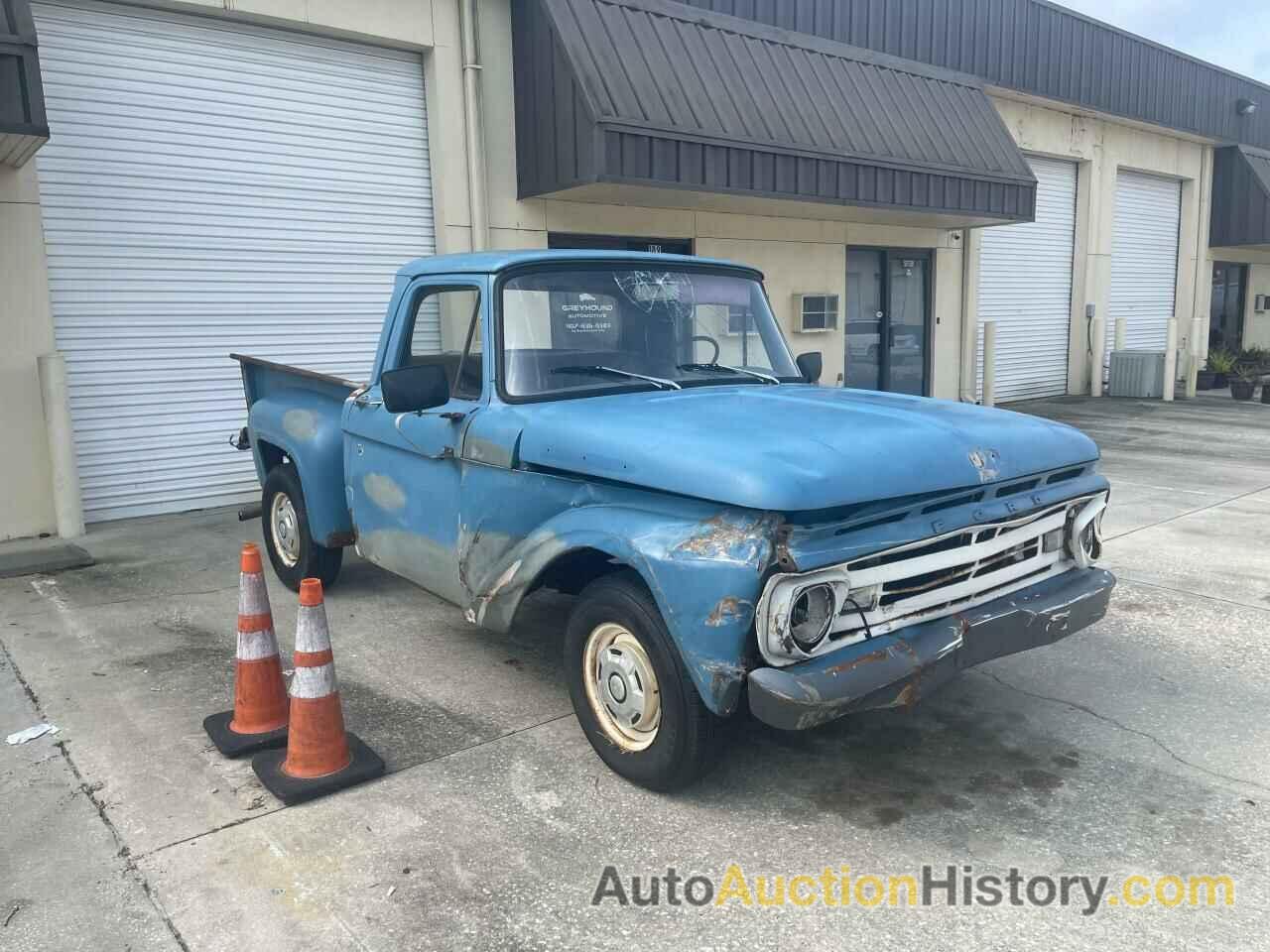 1962 FORD F100, F10JN290261