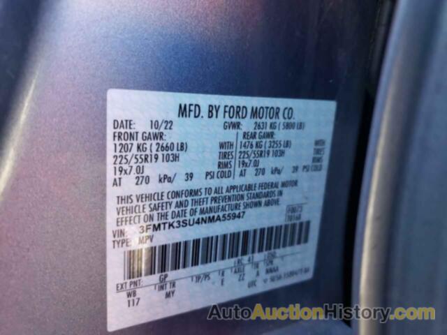 FORD MUSTANG PREMIUM, 3FMTK3SU4NMA55947