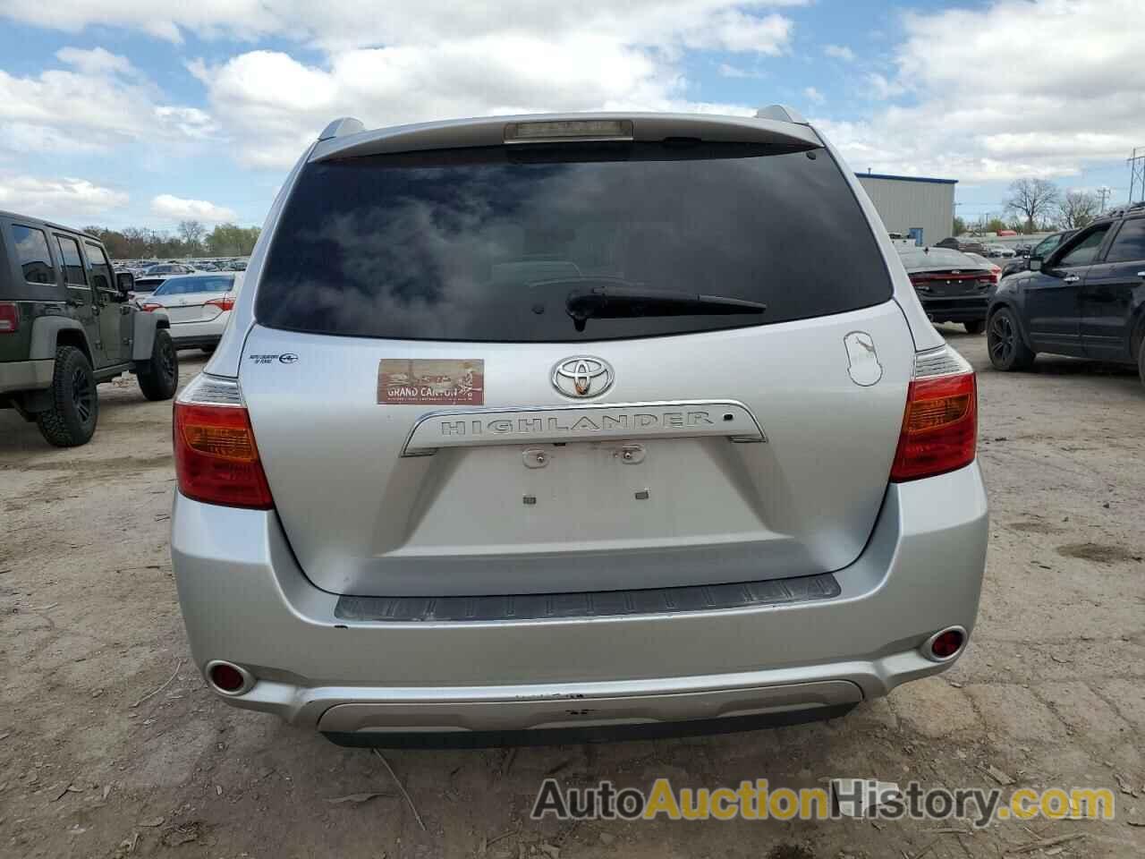 TOYOTA HIGHLANDER LIMITED, 5TDYK3EH5AS016805