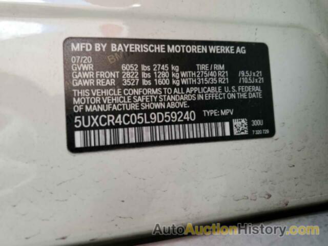 BMW X5 SDRIVE 40I, 5UXCR4C05L9D59240