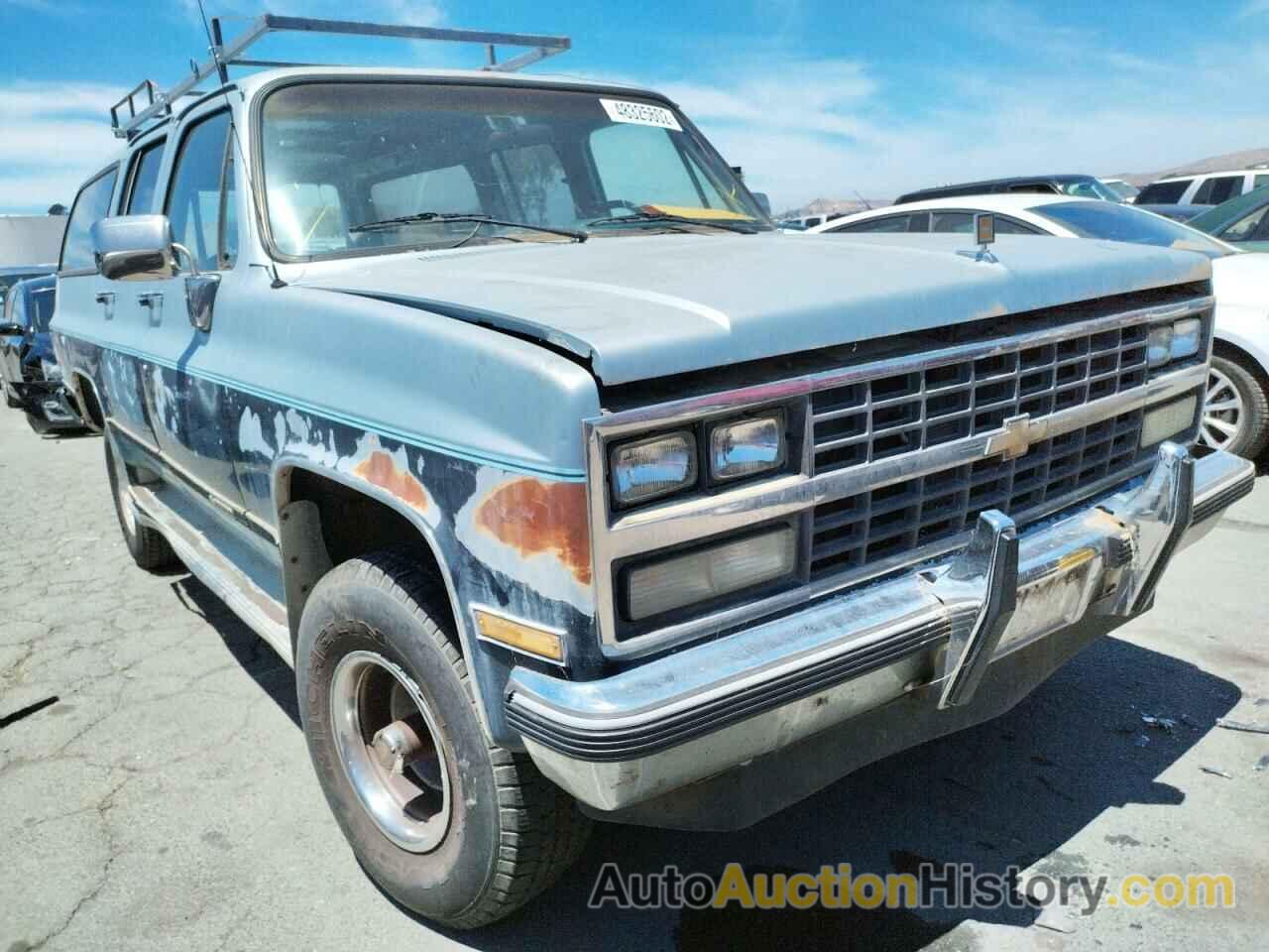 1989 CHEVROLET SUBURBAN V1500, 1GNEV16K1KF117633