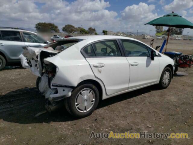 HONDA CIVIC HF, 2HGFB2F63DH548265