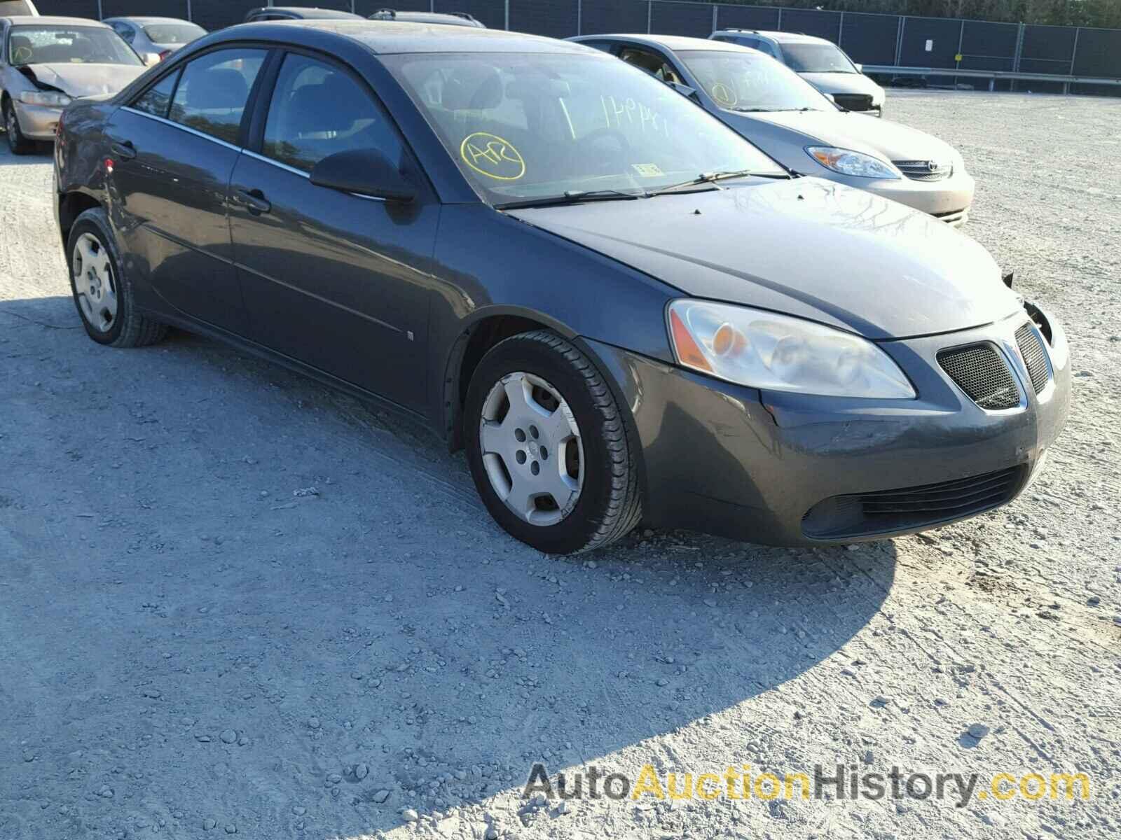 2007 PONTIAC G6 VALUE LEADER, 1G2ZF58B474169678