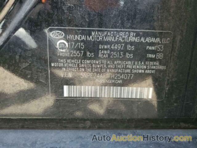 HYUNDAI SONATA SE, 5NPE24AF1FH254077