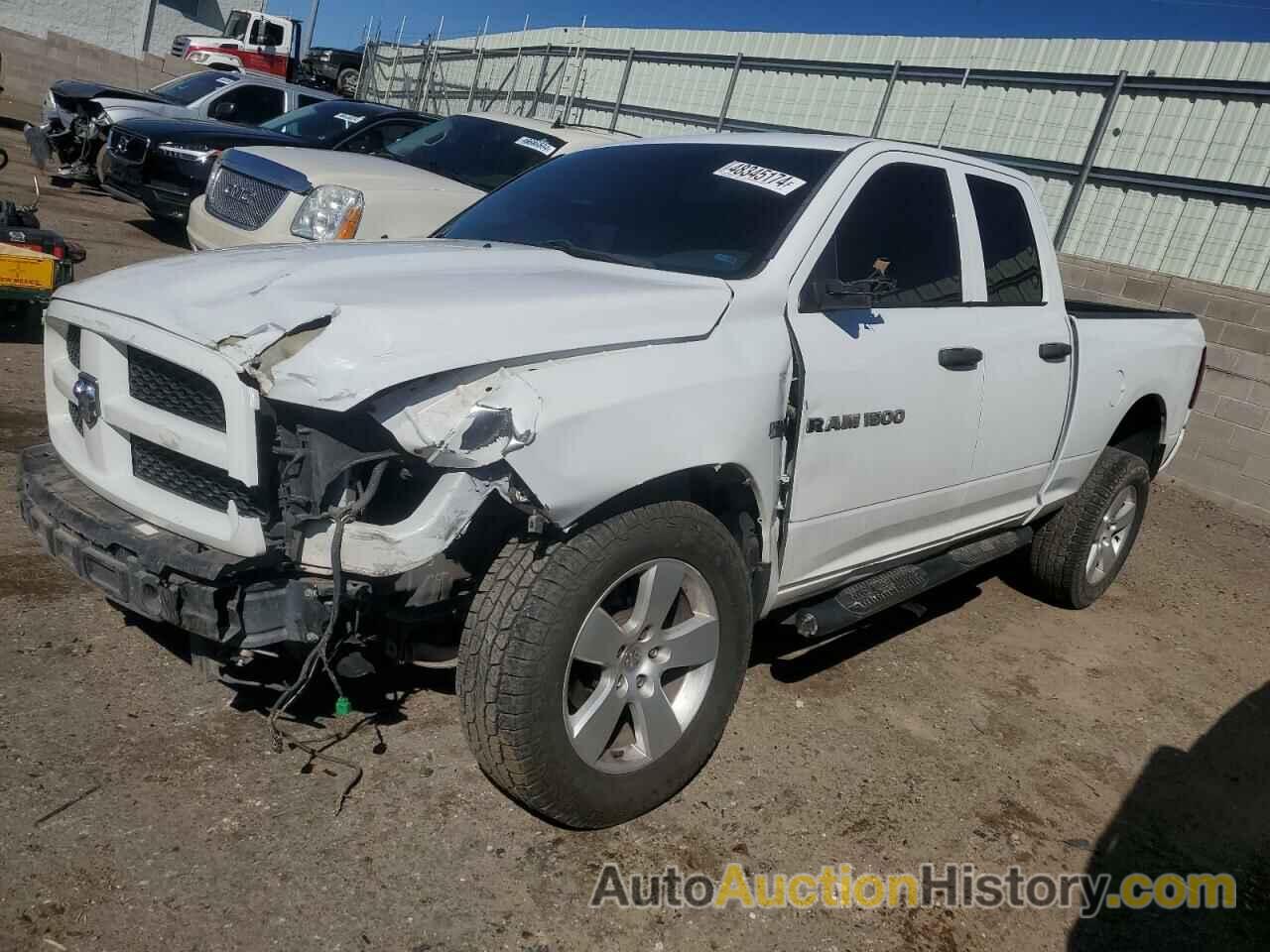 DODGE RAM 1500 ST, 1C6RD7FTXCS250805