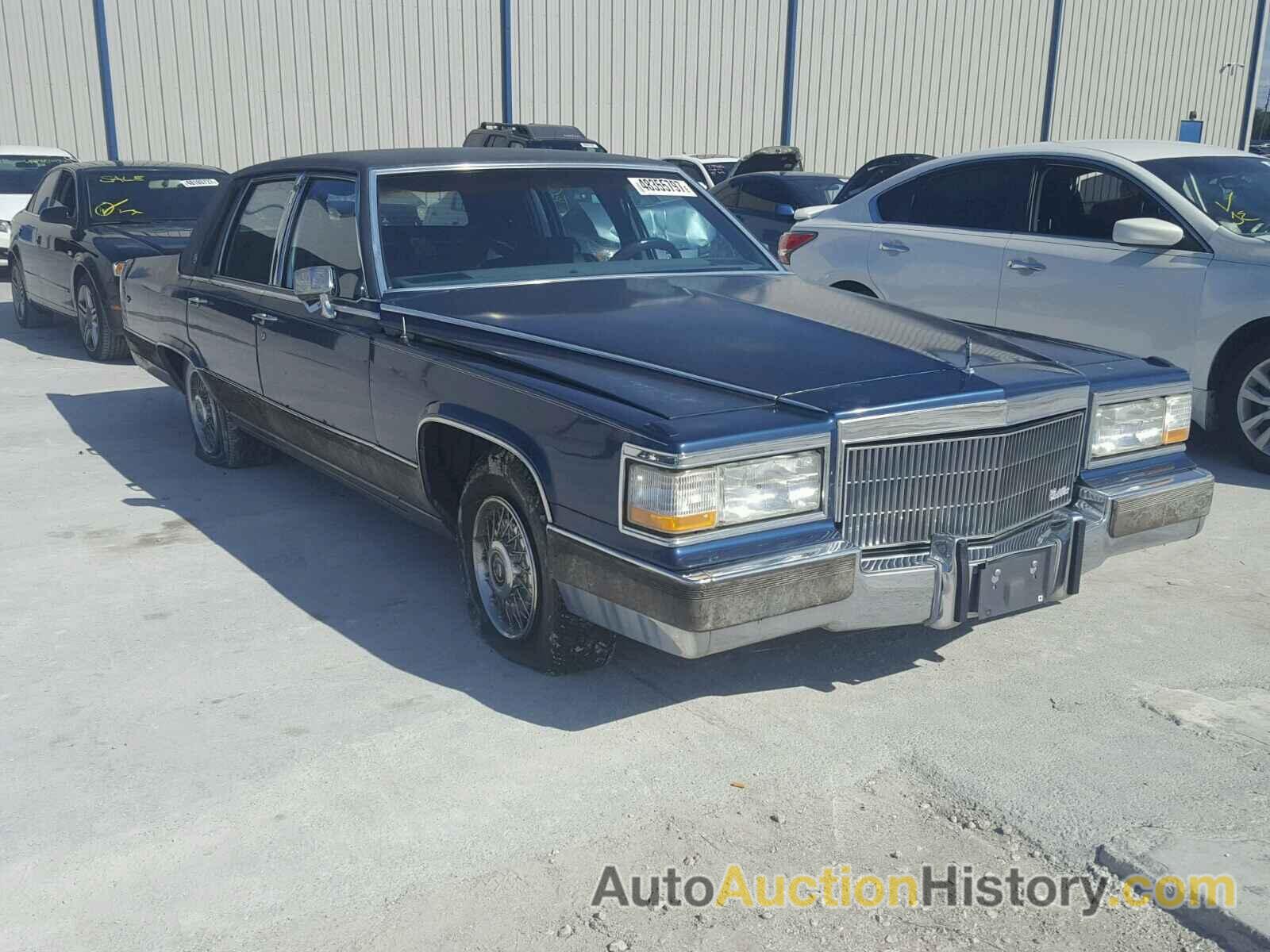 1990 CADILLAC BROUGHAM , 1G6DW54Y8LR727144