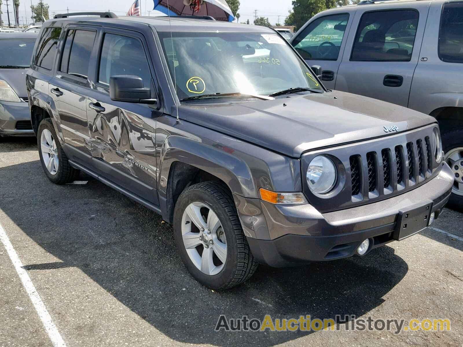 2015 JEEP PATRIOT LA LATITUDE, 1C4NJRFB6FD376607