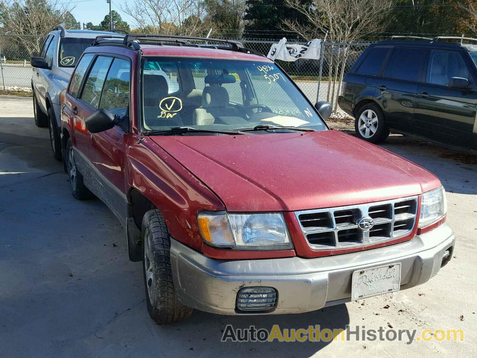 1998 SUBARU FORESTER S, JF1SF6559WH753430