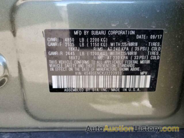 SUBARU OUTBACK 3.6R LIMITED, 4S4BSENCXJ3233933