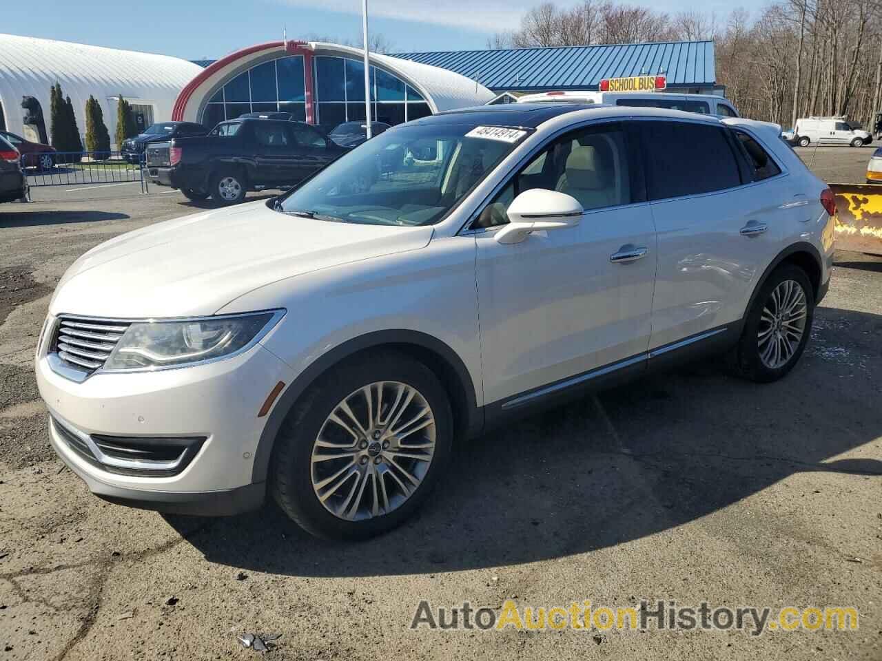 LINCOLN MKX RESERVE, 2LMTJ6LR2GBL62752