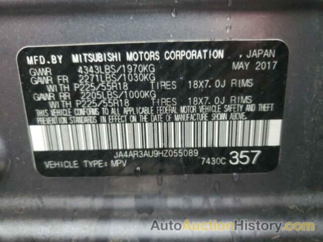 MITSUBISHI OUTLANDER ES, JA4AR3AU9HZ055089