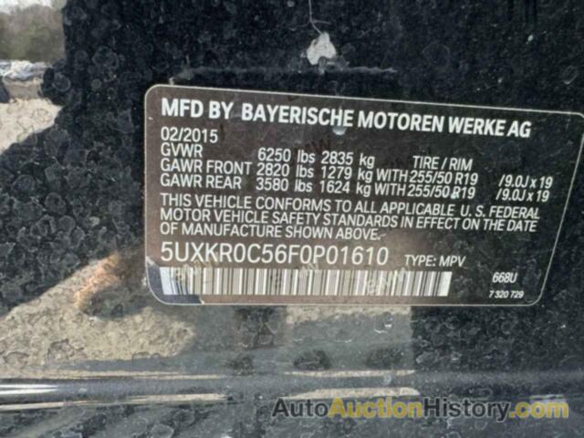 BMW X5 XDRIVE35I, 5UXKR0C56F0P01610