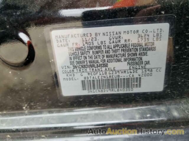 NISSAN VERSA S, 3N1CN8DV9RL840350