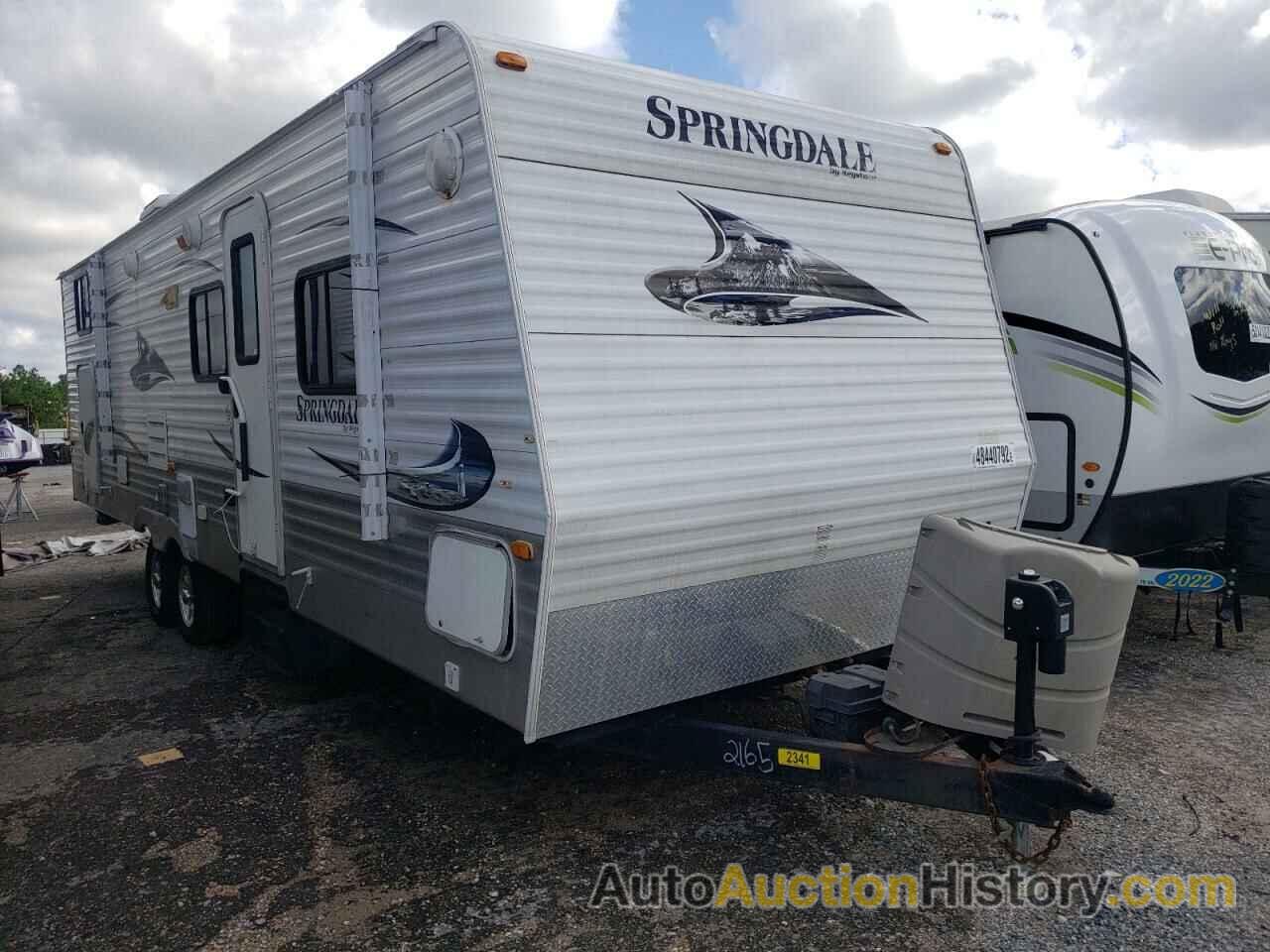 2012 KEYSTONE SPRINGDALE, 4YDT29824C3100376