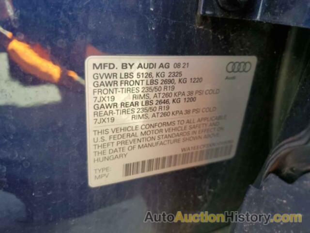 AUDI Q3 PREMIUM PLUS S LINE 45, WA1EECF3XN1019080