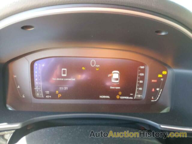 HONDA CIVIC TOURING, 2HGFE1F93NH324975