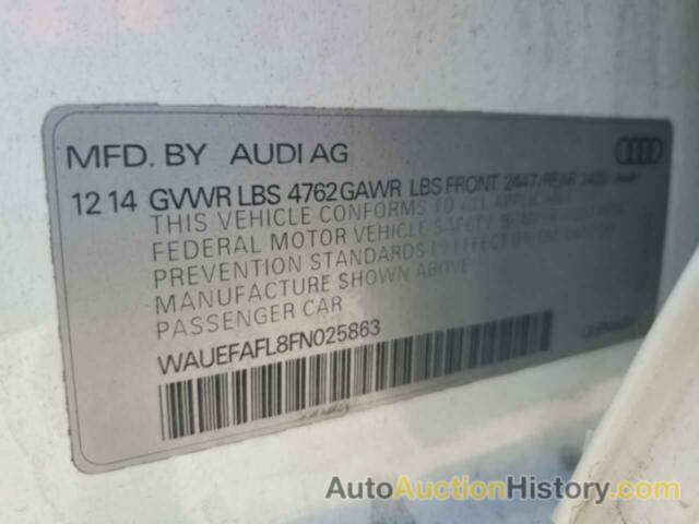 AUDI A4 PREMIUM PLUS, WAUEFAFL8FN025863