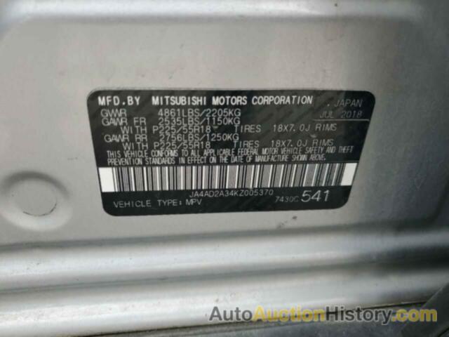 MITSUBISHI OUTLANDER ES, JA4AD2A34KZ005370