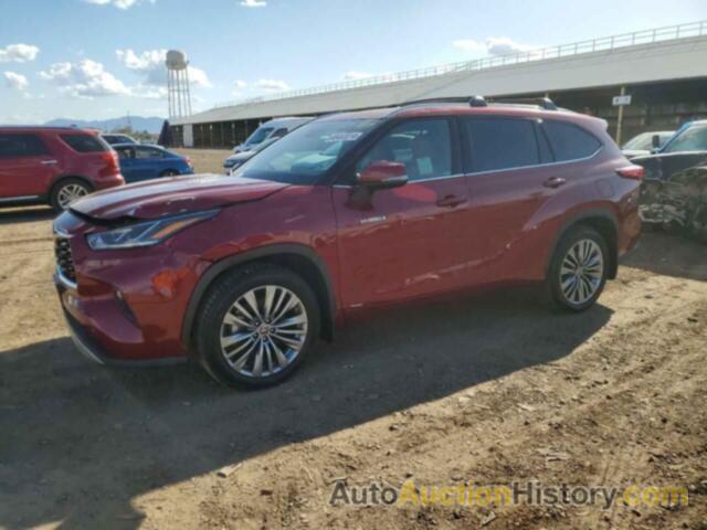 TOYOTA HIGHLANDER HYBRID PLATINUM, 5TDEBRCH7MS015832