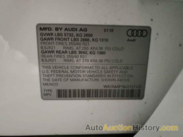 AUDI SQ5 PREMIUM PLUS, WA1A4AFY8J2127123