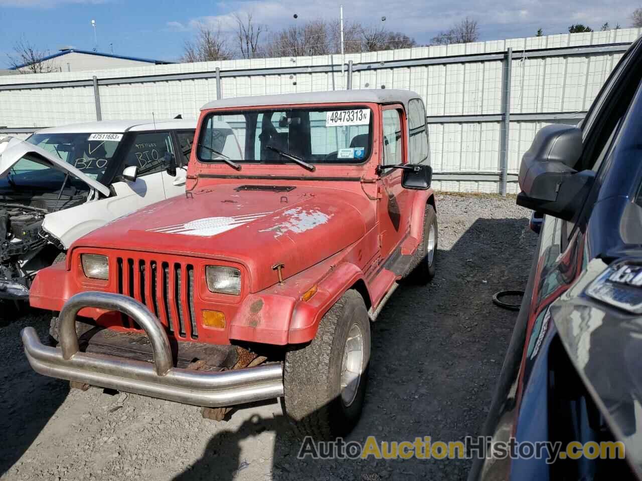 1989 JEEP WRANGLER ISLANDER, 2J4FY39T8KJ155558