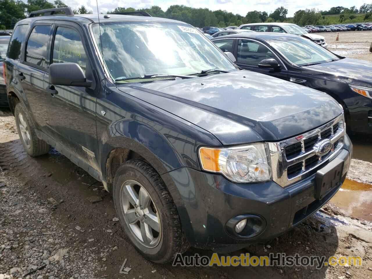 FORD ESCAPE XLT, 1FMCU03158KE46792