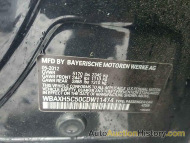 BMW 5 SERIES XI, WBAXH5C50CDW11474