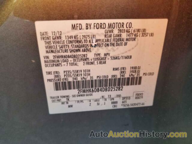 FORD FLEX LIMITED, 2FMHK6D84DBD25282