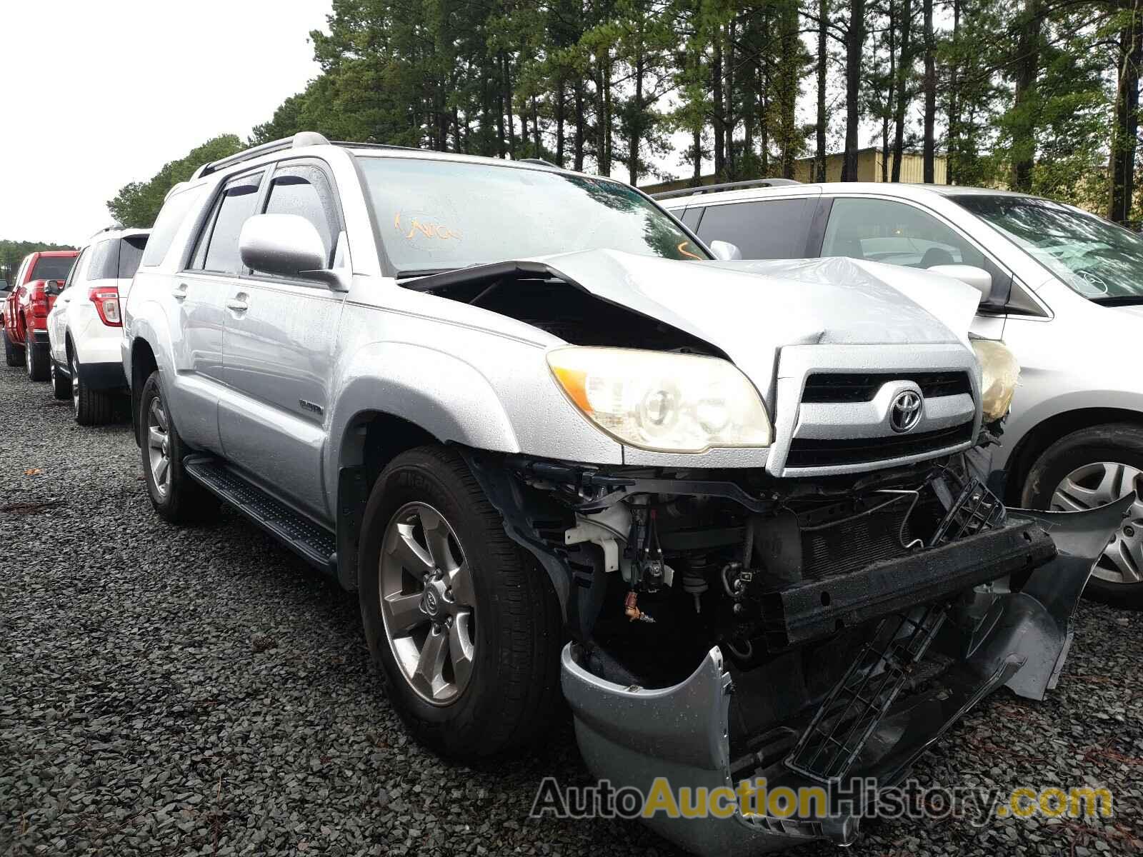 2007 TOYOTA 4RUNNER LI LIMITED, JTEZT17R678012167