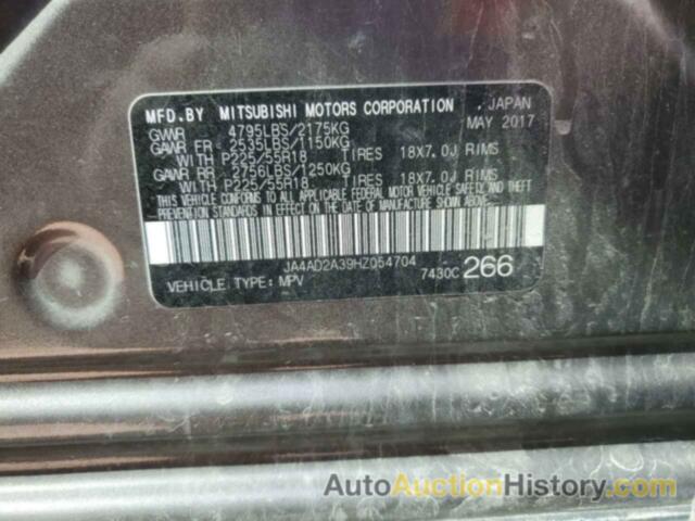 MITSUBISHI OUTLANDER ES, JA4AD2A39HZ054704