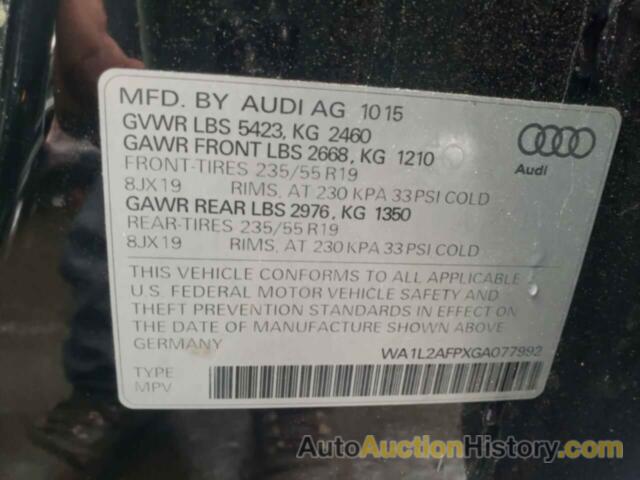 AUDI Q5 PREMIUM PLUS, WA1L2AFPXGA077992