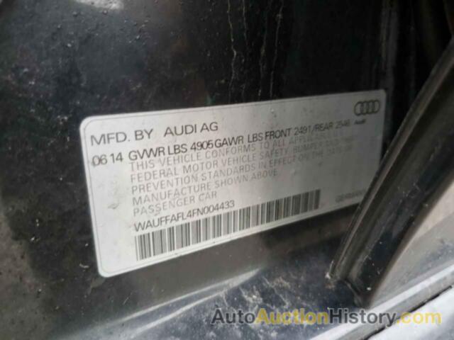 AUDI A4 PREMIUM PLUS, WAUFFAFL4FN004433