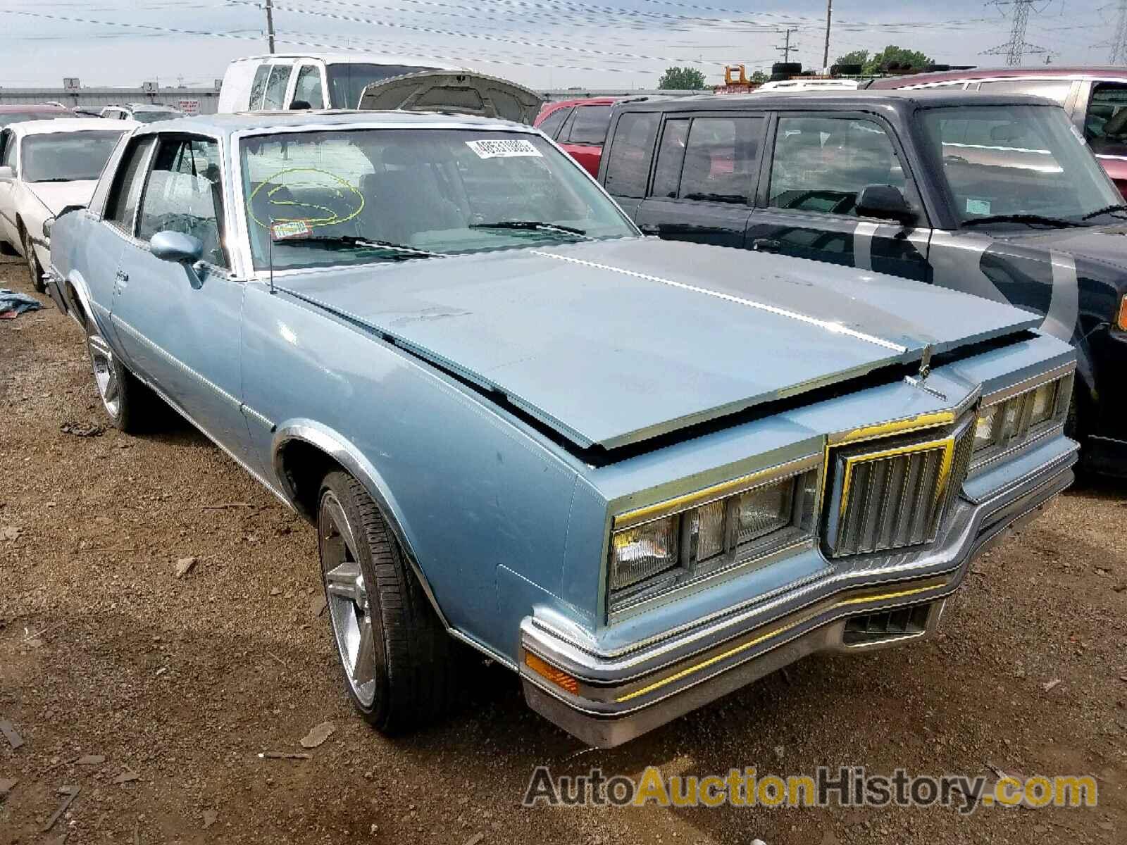 1978 PONTIAC GRANDPRIX, 2H37W8A120977