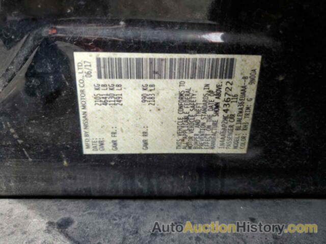 NISSAN MAXIMA 3.5S, 1N4AA6AP2HC436722