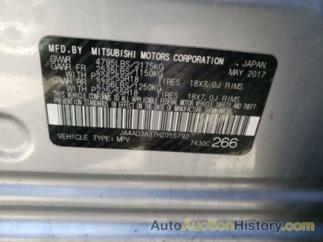 MITSUBISHI OUTLANDER SE, JA4AD3A37HZ055792