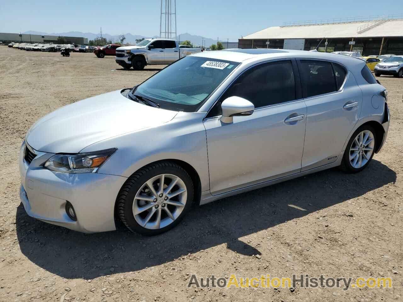 2012 LEXUS CT 200 200, JTHKD5BH5C2062174