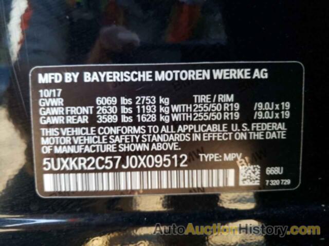 BMW X5 SDRIVE35I, 5UXKR2C57J0X09512