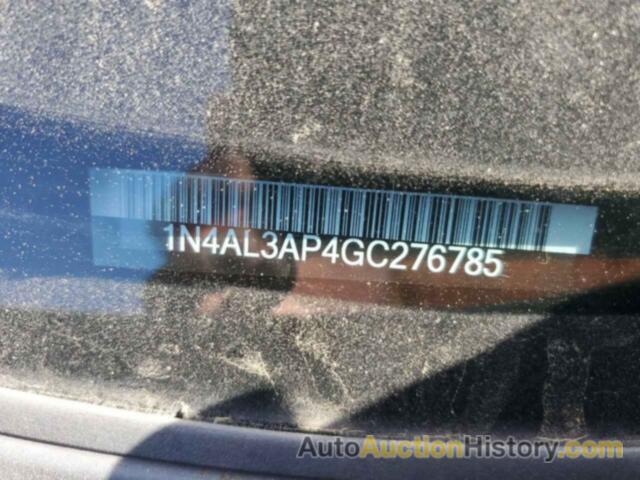 NISSAN ALTIMA 2.5, 1N4AL3AP4GC276785