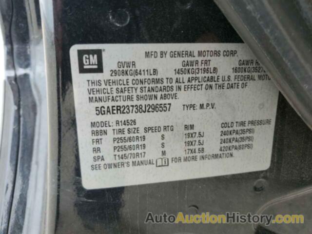 BUICK ENCLAVE CXL, 5GAER23738J296557