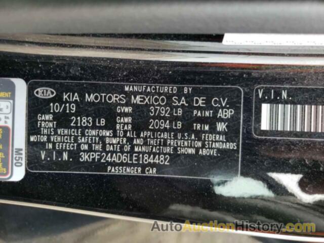 KIA FORTE FE, 3KPF24AD6LE184482