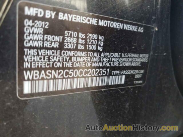BMW 5 SERIES IGT, WBASN2C50CC202351