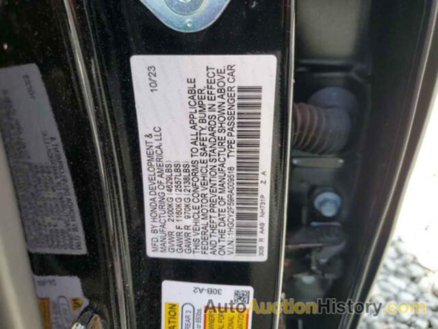 HONDA ACCORD HYBRID SPORT, 1HGCY2F59RA009518