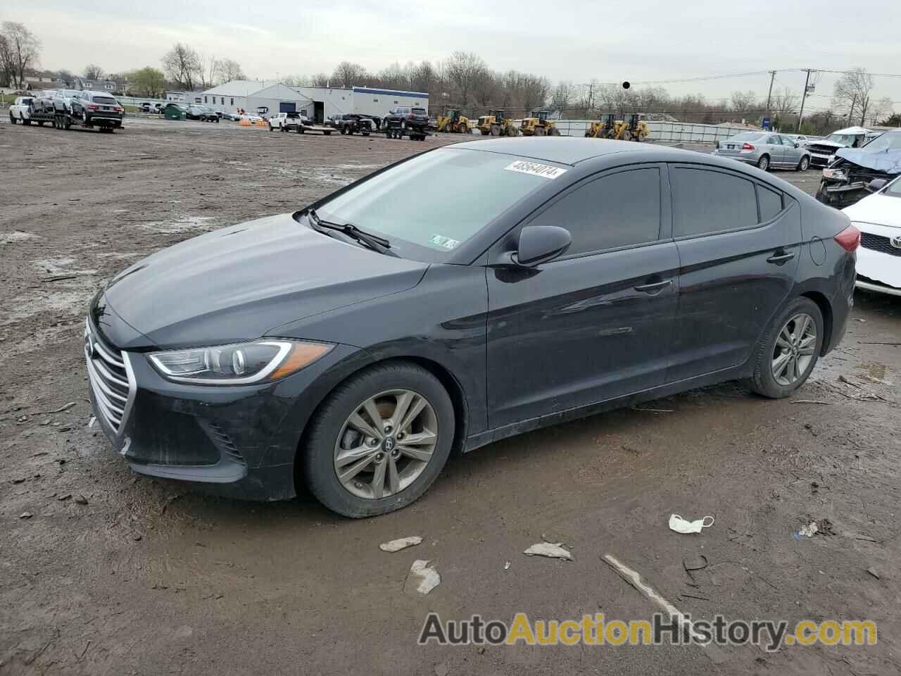 HYUNDAI ELANTRA SEL, 5NPD84LFXJH392457