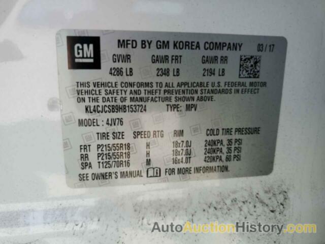 BUICK ENCORE ESSENCE, KL4CJCSB9HB153724