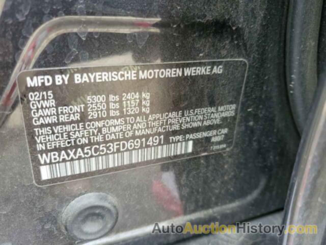 BMW 5 SERIES D, WBAXA5C53FD691491