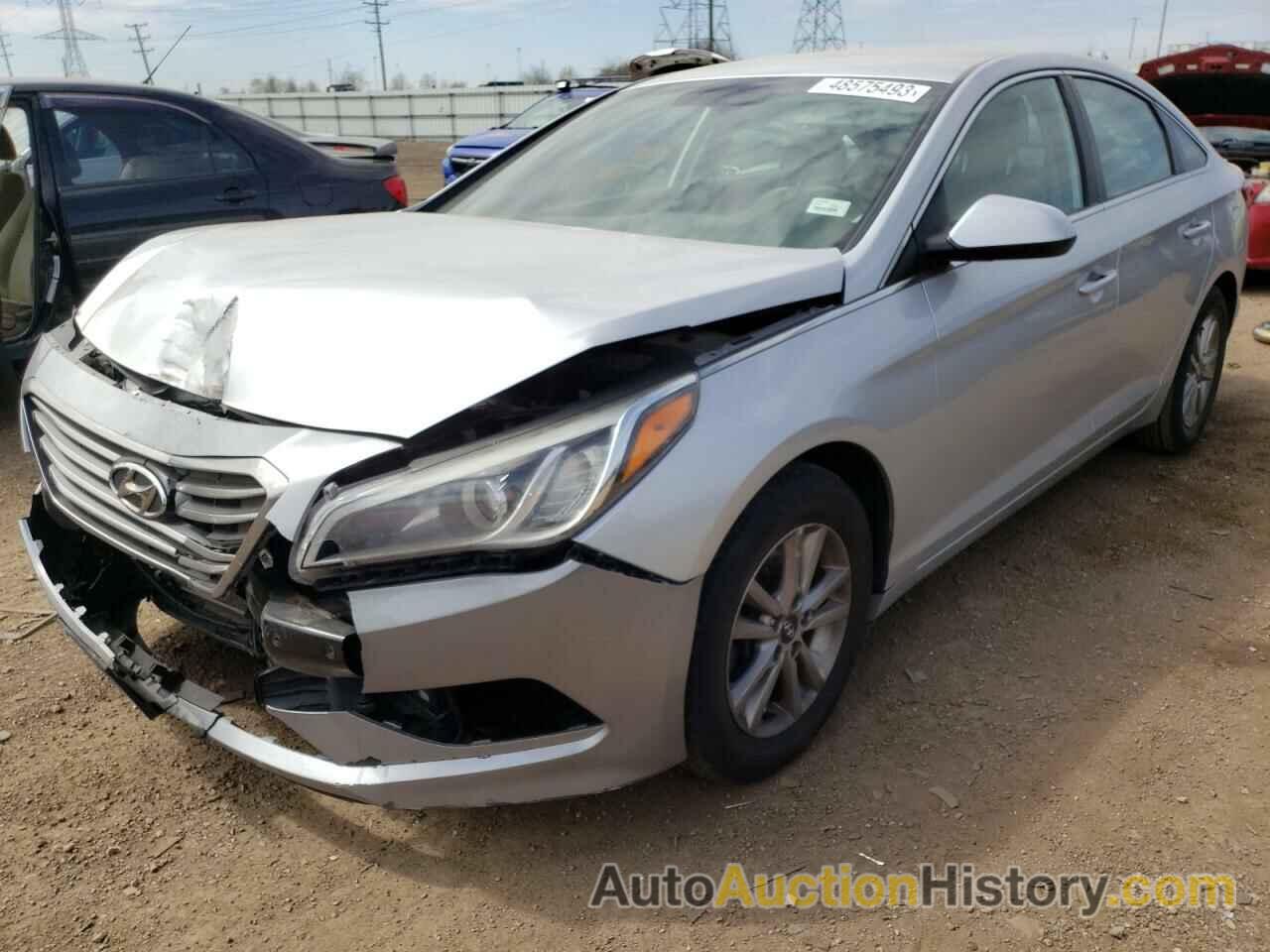 2016 HYUNDAI SONATA SE, 5NPE24AF5GH400319