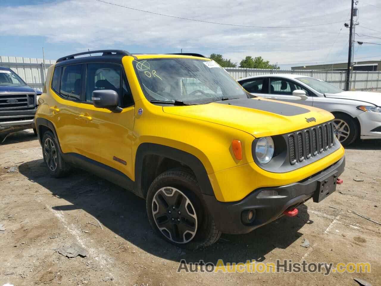 2016 JEEP RENEGADE TRAILHAWK, ZACCJBCT9GPC62163